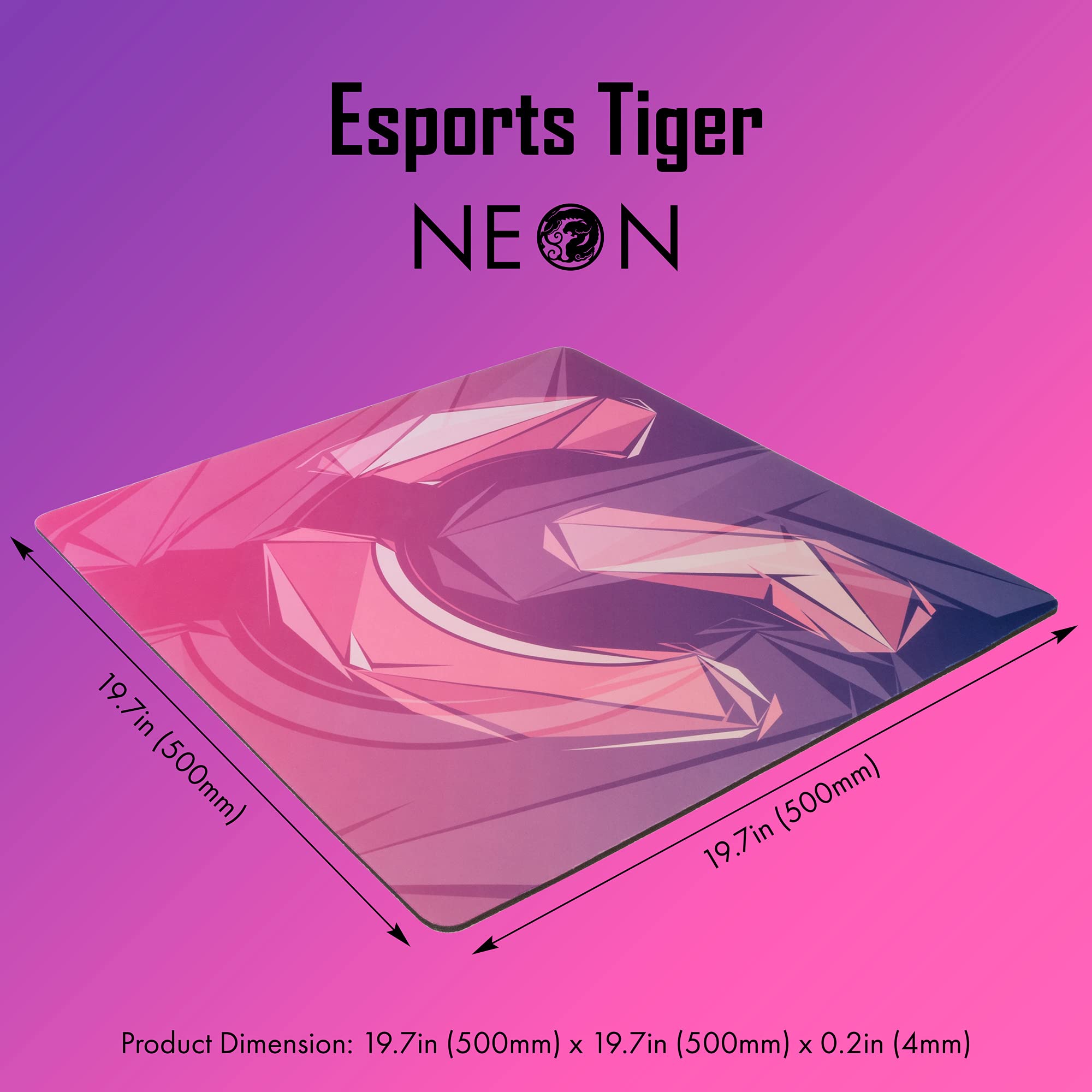 Amazon.com: Esports Tiger Neon PC Pro Gaming Mouse Pad - Size: 500